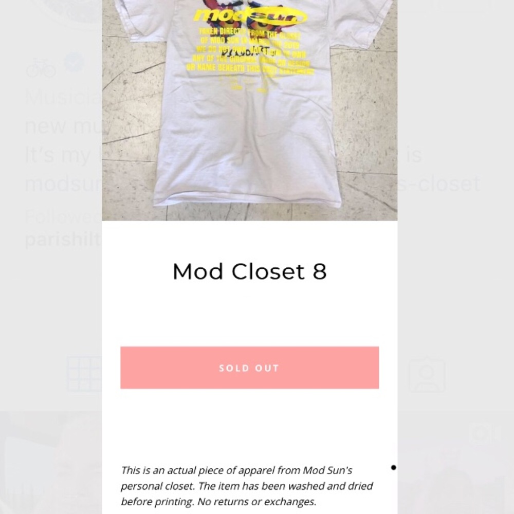 Stoned Pink Panther Mod Sun Shirt